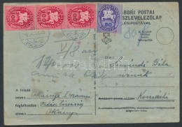 1946 Távolsági LevelezÅ‘lap  Inflációs Bérmentesítéssel 80f... - Autres & Non Classés