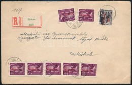 1946 (15. Díjszabás) Ajánlott Levél / Registered Cover  'HEVES' - Miskolc - Autres & Non Classés