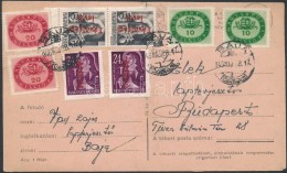 1946 (14. Díjszabás) LevelezÅ‘lap 8 Bélyeges Bérmentesítéssel / PS-card... - Other & Unclassified