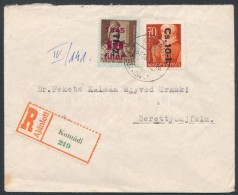 1946 (7. Díjszabás) Ajánlott Távolsági Levél  / Registered Domestic Cover - Otros & Sin Clasificación