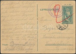 1940 Tábori Posta LevelezÅ‘lap, Ritka! / Field Postcard 'M.kir. Szegedi V. Honvéd Hadtest... - Otros & Sin Clasificación