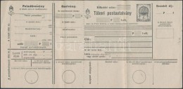 1942 Használatlan Tábori Postautalvány / Unused Field Post Money Order - Otros & Sin Clasificación