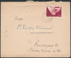 1941 Levél KétnyelvÅ± Bélyegzéssel Budapestre / Cover With Bilingual... - Otros & Sin Clasificación