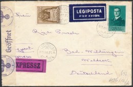 1940 Expressz Légi Levél 1,32P Bérmentesítéssel Németországba... - Otros & Sin Clasificación
