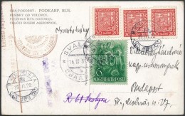 1939 Képeslap Csehszlovák-magyar Vegyes Bérmentesítéssel / Postcard With Mixed... - Otros & Sin Clasificación