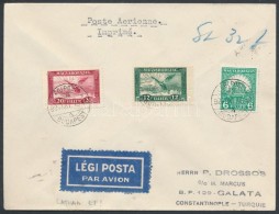 1929 Légiposta Levél Törökországba / Airmail Cover To Constantinople - Otros & Sin Clasificación