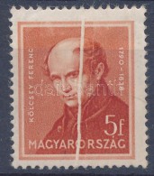 * 1932 Arcképek 5f Papírránccal / Mi 549 With Paper Crease - Autres & Non Classés