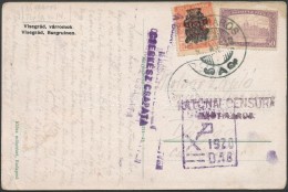 1920 Képeslap Többszörös Katonai Cenzúrával / Postcard With Field Censorships... - Otros & Sin Clasificación