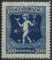 ** 1924 Jótékonyság 300K 11 1/2 Fogazással (6.000) / Mi 380 11 1/2 Perforation - Other & Unclassified