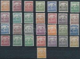 ** 1920 Arató Sor (9.000) / Mi 326-354 - Other & Unclassified