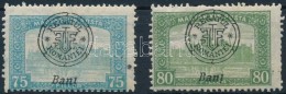 ** * Nagyvárad 1919 Parlament 75f és 80f Fordított 'i' Lemezhibával / Mi 38-39 II With... - Other & Unclassified