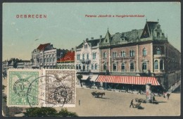 1920 Debrecen II. Bélyegekkel Bérmentesített TCV Képeslap, A 20f Fényes... - Autres & Non Classés