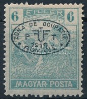 ** Debrecen I. 1919 Magyar Posta 6f (7.000) / Mi 66 Signed: Bodor - Other & Unclassified