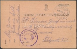 1916 Tábori Posta LevelezÅ‘lap / Field Post Cover 'K.u.k. Epidemiespital' + 'HP 148' - Other & Unclassified