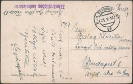 1916 Tábori Posta Képeslap / Field Postcard 'Zahnärztliches Ambulatorium' + 'FP 17' - Andere & Zonder Classificatie