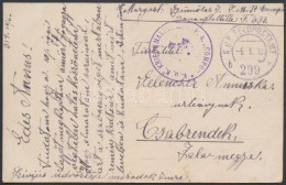 1918 Képeslap 'COMPO' Dunai Flottilla Hajóról / Postcard From Danube Flottille  Boat COMPO - Other & Unclassified