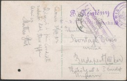 1917 Tábori Posta Képeslap / Field Postcard 'K.u.k. Schiffstabskompagnie' + 'S.M.S. ADRIA' - Andere & Zonder Classificatie