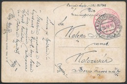 1916 Képeslap Haditengerészeti Postával / Navy Mail Postcard 'K.u.k. KRIEGSMARINE / S.M.S. ... - Otros & Sin Clasificación