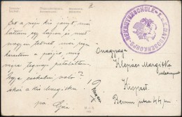 ~1915 Tábori Posta Képeslap / Field Postcard 'K.u.k. MATROSENKORPS-REKRUTENSCHULE' - Autres & Non Classés