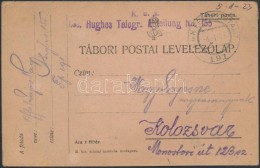 1918 Tábori Posta LevelezÅ‘lap / Field Cover 'K.u.k. Hughes Telegr. Abteilung No.155' + 'FP 191' - Otros & Sin Clasificación