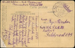 1918 Tábori Posta Képeslap Magyar Katonától A Törökországi... - Otros & Sin Clasificación
