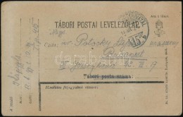 1918 Tábori Posta LevelezÅ‘lap / Field Postcard 'TP 415 B' - Otros & Sin Clasificación