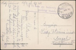 1917 Tábori Posta Képeslap / Field Postcard 'M.kir. 40. Honv. Gy. Hadosztály... - Otros & Sin Clasificación