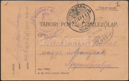1917 Tábori Posta LevelezÅ‘lap / Field Postcard 'M.kir. 315. Honvéd Gyalogezred I.... - Otros & Sin Clasificación