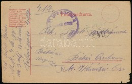 1917 Tábori Posta LevelezÅ‘lap / Field Postcard 'TP 417' - Otros & Sin Clasificación