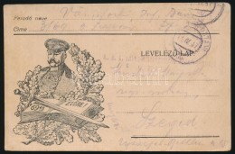 1917 A 69. Gyalog Ezred által Kiadott Tábori Posta LevelezÅ‘lap / Field Postcard Issued By 69.... - Otros & Sin Clasificación