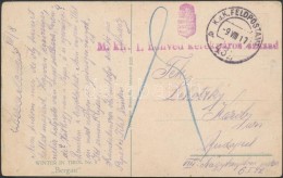 1917 Tábori Posta Képeslap / Field Postcard 'K.u.K. FP 432a' + 'M. Kir. 1. Honvéd... - Otros & Sin Clasificación