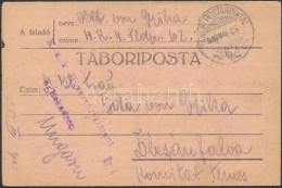 1916 Tábori Posta LevelezÅ‘lap / Field Postcard 'K.u.k. Husarenregiment' + 'TP 62' - Otros & Sin Clasificación