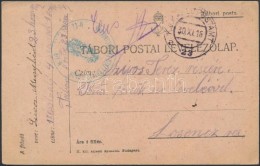 1916 Tábori Posta LevelezÅ‘lap / Field Postcard 'M.KIR.  ... HONVÉD GYALOG EZRED... - Other & Unclassified