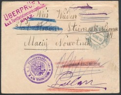 1916 Tábori Posta Levél / Field Post Cover 'ÜBERPRÜFT K.u.k. Territorialzensurskommission'... - Other & Unclassified