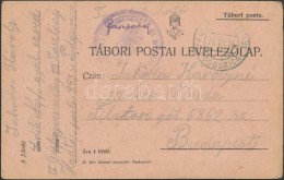 1916 Tábori Posta LevelezÅ‘lap / Field Postcard 'M. Kir. Nagyváradi 4.( NépfelkelÅ‘... - Otros & Sin Clasificación