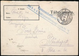 1915 Tábori Posta LevelezÅ‘lap / Field Postcard 'Kanonenbatterie Nr.3 Des K.u.k. Gebirgsartillerieregiments... - Otros & Sin Clasificación