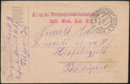 1915 Tábori Posta LevelezÅ‘lap / Field Postcard 'K.u.k. Brigademunitionspark Nr. 1. Inft. Mun. Kol. Nr. 1.'... - Autres & Non Classés