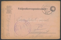 1915 Tábori Posta LevelezÅ‘lap / Field Postcard 'M.kir. Szabadkai 6. NépfölkelÅ‘... - Other & Unclassified