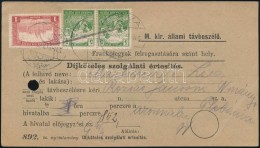 1918 Díjköteles Szolgálati értesítés / Advance Notification About Telephone... - Otros & Sin Clasificación