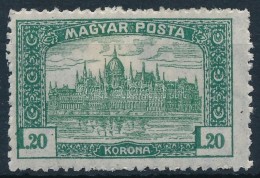 * 1919 Magyar Posta 1.20K Eltolódott értékszámmal / Mi 255 With Shifted Numeral - Otros & Sin Clasificación