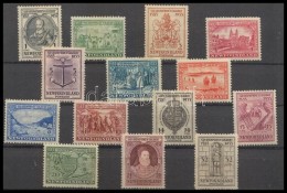 * 1933 Forgalmi Bélyeg Sor / Definitive Stamp Set Mi 200-213 - Other & Unclassified