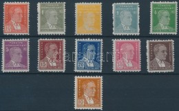 ** 1951 Atatürk Sor Mi 1294-1304 + 1279 (foghibák / Perforation Faults) - Otros & Sin Clasificación