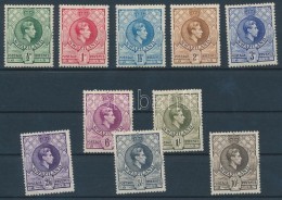 * 1938/1954 Forgalmi Bélyegek / Definitive Stamps Mi 27 A-30 A, 31 AA, 33 AA, 34 A, 	35 AC, 36 AC, 37 C - Other & Unclassified