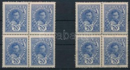 ** 1926 Gyermeksegély 2 Klf Négyestömb Mi 314 Y + 314 Z (Mi EUR 120,-) - Andere & Zonder Classificatie