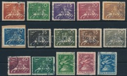 * O 1924 UPU Mi 159-173 (Mi EUR 700,-) - Autres & Non Classés