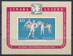 ** 1951 LUNABA Blokk Mi 14 - Otros & Sin Clasificación