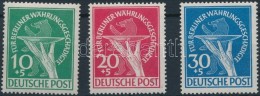 ** 1949 Segély A Rászorulóknak Sor / Set Mi 68-70 - Autres & Non Classés