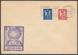 1949 Mi 243-244 FDC - Otros & Sin Clasificación