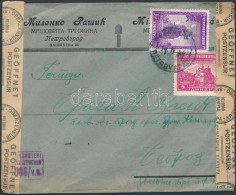 Serbia 1944 Cenzúrázott Levél Censored Cover - Otros & Sin Clasificación