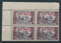 ** China 1905 Mi 36 B ívsarki Négyestömb / Corner Block Of 4 - Autres & Non Classés